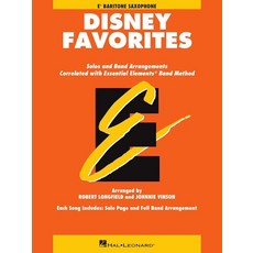 [5] Essential Elements Disney Favorites for Baritone Saxophone [paperback]