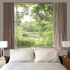 유스몰 붙이는 벨크로 암막 세로형 포스터 커튼