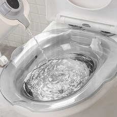 좌욕기 비데 산후 직장인 회음부 비만 치질 온열 온수 원형
