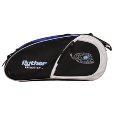 Python Deluxe 3R (3 라켓) 라켓볼 가방 블루블랙, BLUE 색상, 1개