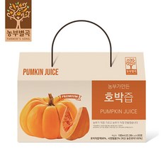 농부별곡 농부가 만든 호박즙 (100ml x 30포) 늙은호박즙, 1개, 100ml