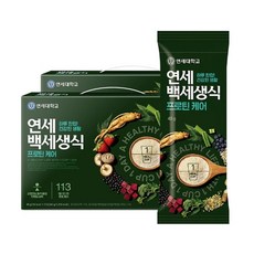 연세우유 연세 백세생식 하루 한컵 단백질 프로틴 케어 40g 21포 2상자 (총42포/6주분), 2개