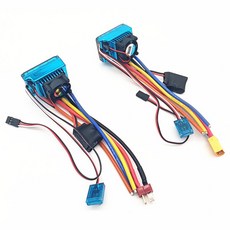 1/2/5 PCS 120A 센서 브러시리스 ESC 속도 컨트롤러 T 플러그 1/8 1/10 1/12 RC 자동차 크롤러 T 플러그 1, [01] XT60 plug 5 pcs