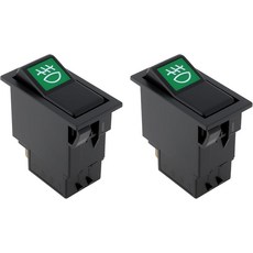 자동차 트럭 엔지니어링 열차에 적합한 SING F LTD 2Pcs 4핀 안개등 로커 스위치, SING F LTD 자동차 트럭 엔지니어링 기차에 적합