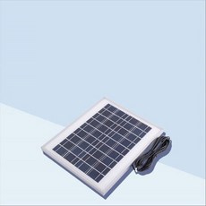 태양광 충전기 패널 18V 0.55A DC전원 출력 케이, 본상품