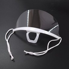 위생 투명 마스크 주방 요리 급식 작업 마스크