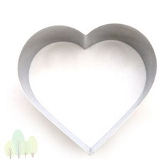 파스텔숲길 베이커리용품 하트 무스링 미니