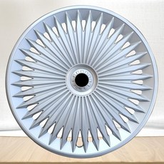 자동차 휠캡 휠커버 덮개 튜닝 타이어캡, 1개, 14인치 팬텀 올실버