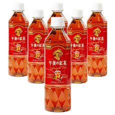 기린 오후의 홍차 스트레이트티, 500ml, 6개, 1개입 500ml, 6개, 1개입