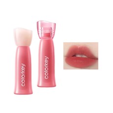 PINKCAT 買送mini版唇釉 Colorkey珂拉琪水感柔霧唇露 唇釉 唇彩 低飽和 口紅 女, 1個, O503紅茶露（橘調紅茶色！）, O503紅茶露（橘調紅茶色！）