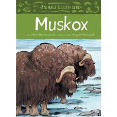 (영문도서) Animals Illustrated: Muskox Hardcover, Inhabit Media, English, 9781772271225