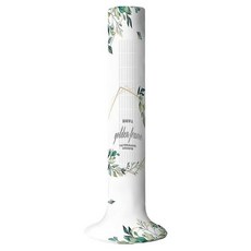 CREATCABIN 나뭇잎 화이트 더스트 커버 수직 팬 커버 방진 보호 바닥 스탠딩 팬 사슴 화이트 가정용 타워 천 세탁 가능 슬리브 받침대 크리스마스 식 61 x 120cm(, 리프 화이트