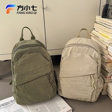 多功能兩用胸包 防水男女戶外出行輕便小型雙肩包登山包斜挎包, 卡其色