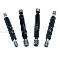 스틸 더블 엔드 육각 핸들 스레드 플러그 게이지 M2 M3 M4 M5 M6 M7 M8 M9 M10 메트릭 6H 케이스 포함 M11M12M13M14M16, 06 M3x0.5 6H, 1개