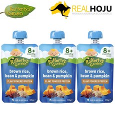 래퍼티스 가든 현미 콩 호박, 3개