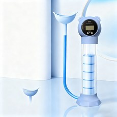 臺灣熱銷 呼吸啞鈴 可調阻力 呼吸助力器 啞鈴呼吸訓練器 瘦腹瘦肚子神器 呼吸訓練器 鍛煉肺活量 腹式呼吸訓練器, 記數款藍色：呼吸啞鈴,20g*5, 1個