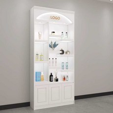 화장품 진열장 네일아트 판매대 디스플레이 캐비닛, 길이100폭30높이220cm 로고없음조명포함