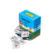 부르부르 러브업 001 100P 콘돔, 1개, 100개입