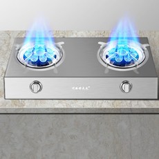 고화력 가스레인지 중식 가정용 2구 가스렌지 업소용 중화 스토브 중국집 화구, 03. 액화 가스 6.2 화력 3피스 세트