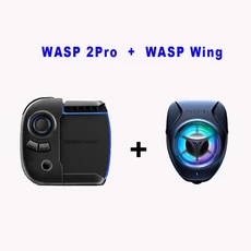 쿠쿠스토어 Wasp 2 Pro 모바일 게임 트리거 - PUBG 자동 발사 원핸드 블루투스 컨트롤러, 07 8