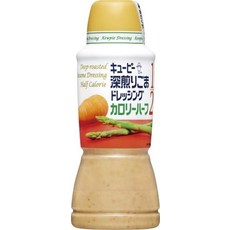 키유피 볶은 참깨 드레싱 칼로리 반 380ml × 3 병 소스 양념 츠유