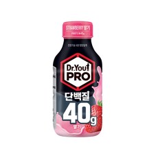 닥터유 단백질드링크 딸기 40g, 6개, 350ml