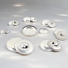 싸개단추 기계 싸개단추몰드 알 심 고리형 싸게단추, 일반싸개 고리18mm-300개, 1세트