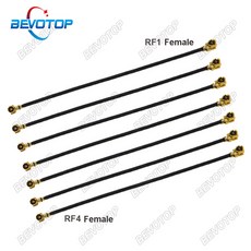 10개 RF 피그 잭 암컷에서 IPX UFL RF4 RF1 케이블 MH 암컷 RF1.13, 15 80cm