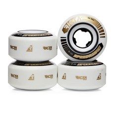 RICTA WHEEL DYNAMICS Ricta Speedrings 와이드 99a 스케이트보드 휠 화이트 53mm UK, 1개