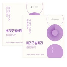 더좋은 베리굿 빌베리 100정 2개 야생빌베리 536172