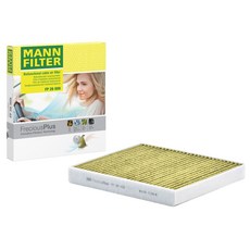MANN FP26009 冷氣濾網 濾芯，適用於VW Golf 7/8代 Passat Tiguan Touran T-ROC，有效過濾PM2.5，提供清新空氣, 1個
