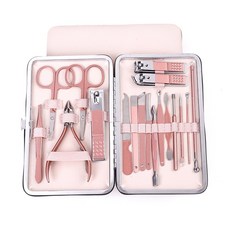 아띠꼴로 네일 손톱깍이 손톱 케어 정리 다듬기 도구 세트, 1세트, 로즈골드일반