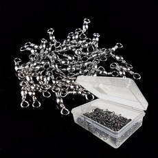 멘도래 벌크 덕용 케이스 초강력 스냅도래 낚시 채비, 1개, 1개입