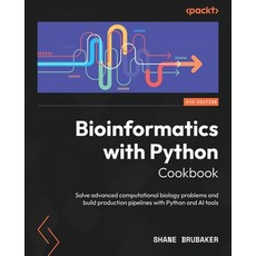 (영문도서)Bioinformatics with Python Cookbook - Fourth Edition: Solve advanced computation... Paperback, Packt Publishing, English, 9781836642756