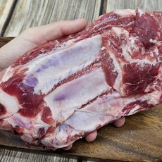 지리산 산청 흑돼지 우대갈비 600g, 1개
