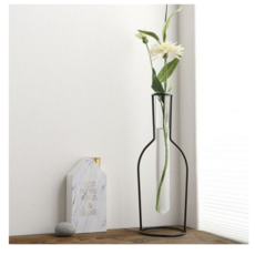삼호유리 와인 철재 한송이 유리화병 대 SH12092
