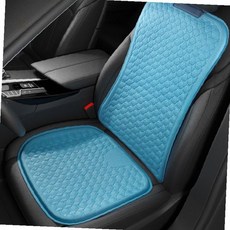 차량 실내 통풍 냉감 메시 쿨링 시트 등받이 일체형 방석 여름철 운전석 조수석, 1개, 그레이 1세트