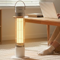 라플란 카본히터 사무실 전기히터 난방기 소형 미니 가정용 전기난로, LPL-CH600, 혼합색상