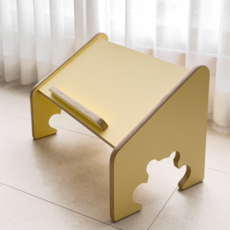 SE0등급 잼잼스토리 자작원목 유아 독서대, 버터