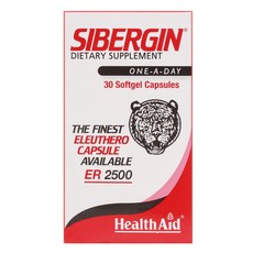 Health Aid AMERICA Sibergin無麩質纖活軟膠囊, 30顆, 1盒