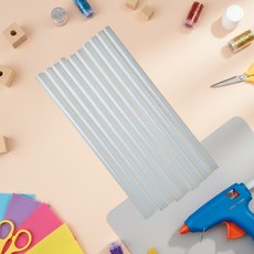 본드총 글루 스틱 7mm 10개입 핫멜트심, 1개