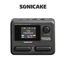 소니케이크 포켓마스터 Pocket Master QME-10 일렉기타 초소형 멀티이펙터, Black(블랙), 단품, 1개