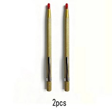 타일절단 일반형 커터 텅스텐 2/5Pcs 다이아몬드 닙 티타늄 펜 유리 타일 금속 목재 절단을 위한 정밀 가공 목공 도구, 2Pcs