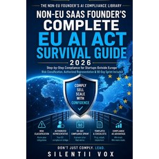 (영문도서)Non-EU SaaS Founder's Complete EU AI Act Survival Guide 2026: Step-by-Step Compl... Paperback, Independently Published, English, 9798196260827