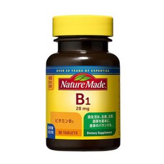 네이처메이드 비타민B1 80정 (40일분 1일2정) 비타민B영양제 Nature Made, 1개