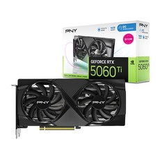 PNY 지포스 RTX 5060 Ti OC D7 16GB Dual Fan STCOM 그래픽카드