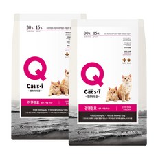 캣츠아이Q 고양이사료 전연령 1.5kg, 연어, 2개