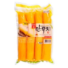 봄뜨래 치자통단무지(국산무) 3.75kg, 1개