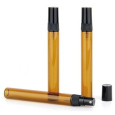 원데이수업 향수만들기용 스프레이 갈색 유리용기 10p 과학실험용 학교기관 리필용기, 2세트, 10ml