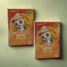 락피도 아연가득 면역젤리 아이 어린이 맛있는 건강 비타민, 2개, 225g